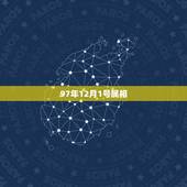 97年12月1号属相，97年12月的是属于什么星座什么生肖