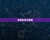 辛丑年五行喜忌，2022 是辛丑年还是丁丑年