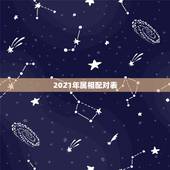 2021年属相配对表，2021牛年是什么年？