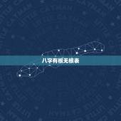 八字有根无根表，八字有没有根
