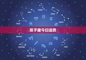 双子座今曰运势，双子座今天运气好吗