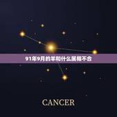 91年9月的羊和什么属相不合，1991年农历9月出生的，属羊和什么属相