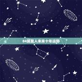 84属鼠人未来十年运势，84年属鼠的人什么时候运势最好