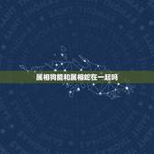 属相狗能和属相蛇在一起吗，十二生肖中蛇和狗配吗？