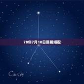 78年7月10日属相婚配，属相婚配表，来看你的属相配什么最好