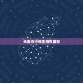 夫妻五行相生相克婚配，五行婚配表大全配
