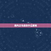 廊内之马适合什么属相，属马的人配带什么生肖好