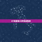 87年属兔33岁命运怎样，87年属兔的财运方位在哪