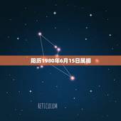 阳历1980年6月15日属相，大家好！我是农历1980年6月15日出生