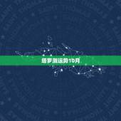 塔罗测运势10月，塔罗牌占卜代表11月份工作运势的牌是权杖十（正位），