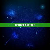 1999年生肖属于什么，1999年属什么？