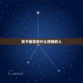 双子座喜欢什么性格的人，双子座的人有什么性格？
