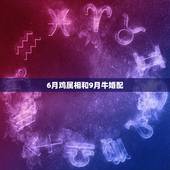 6月鸡属相和9月牛婚配，属牛的和属鸡的配婚