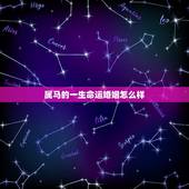 属马的一生命运婚姻怎么样，属马的人一生的命运是怎么样的