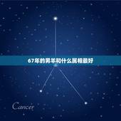 67年的男羊和什么属相最好，67年配什么属相最好