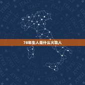 78年生人是什么火命人，1978年属马41岁的命运
