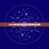 2022年兔年运势及运程每月运程，1963年属兔男2022年每月运程
