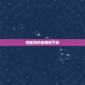 鸡配鸡的婚姻好不好，男鸡女鸡的婚姻相配吗