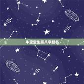 牛宝宝生辰八字起名，2022 年牛宝宝生辰八字取名