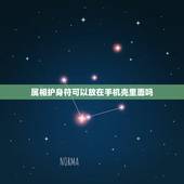 属相护身符可以放在手机壳里面吗，护身符可以放手机壳里面吗