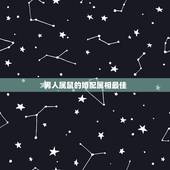 男人属鼠的婚配属相最佳，属鼠的婚配什么属相