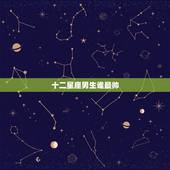 十二星座男生谁最帅，十二星座男生外貌排行榜，谁最帅