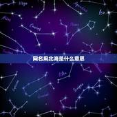 网名用北海是什么意思，北海名字的由来