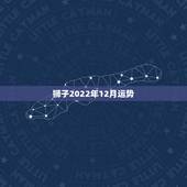 狮子2022年12月运势，狮子座2023年12月运势详解