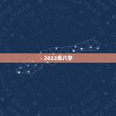 2022年八字，这个八字算命2022年运势怎么样？