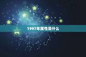 1997年属性是什么，1997年，在五行里面属什么的啊