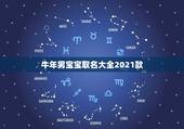 牛年男宝宝取名大全2021款，2021属牛男孩最吉利的名字？