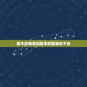 属牛的母亲和属羊的属相合不合，属牛的和属羊的真的属相不合吗？