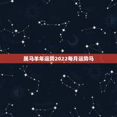 属马羊年运势2022每月运势马，1978年的马在2022年的运势