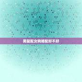 男鼠配女狗婚配好不好，女属狗男属鼠相配吗