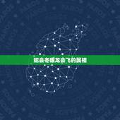 蛇会冬眠龙会飞的属相，蛇会冬眠龙会飞。是什么生肖？