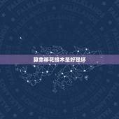 算命移花接木是好是坏，算命的先生让回家移花接木是什么意思