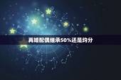再婚配偶继承50%还是均分，再婚夫妻的共同房产，哪方作为户主各自的子女