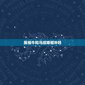 属相牛和马结婚相冲吗，牛马属相会不会相克