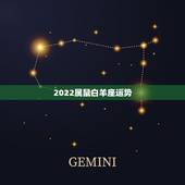 2022属鼠白羊座运势，2022白羊座未来三年运势