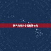 属狗和哪几个属相比较和，生肖属狗的能与哪些属相婚配