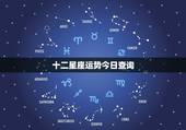 十二星座运势今日查询，下一周运势最新