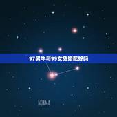 97男牛与99女兔婚配好吗，女兔1999男牛1997相配吗