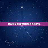 怀孕多久能测出来是男孩还是女孩，抽孕妇血能检查吗