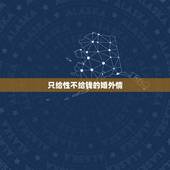 只给性不给钱的婚外情，我与他都是婚外情，4年了，我不仅为他付出了真心，