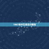 1967年什么命五行属性，今年虚岁67什么命？属牛