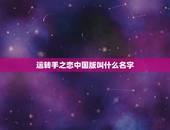 运转手之恋中国版叫什么名字，运转手之恋是哪年拍的？