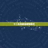 十二生肖最佳姻缘配对 最准的八字合婚表