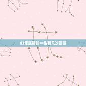 83年属猪的一生有几次婚姻，83年属猪女与77年属蛇男的婚姻能长久吗？