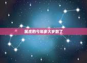 属虎的今年多大岁数了，2022 年属虎1986年多少岁