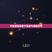 女生网名简单干净霸气特殊符号，霸气女网名超拽个性带符号